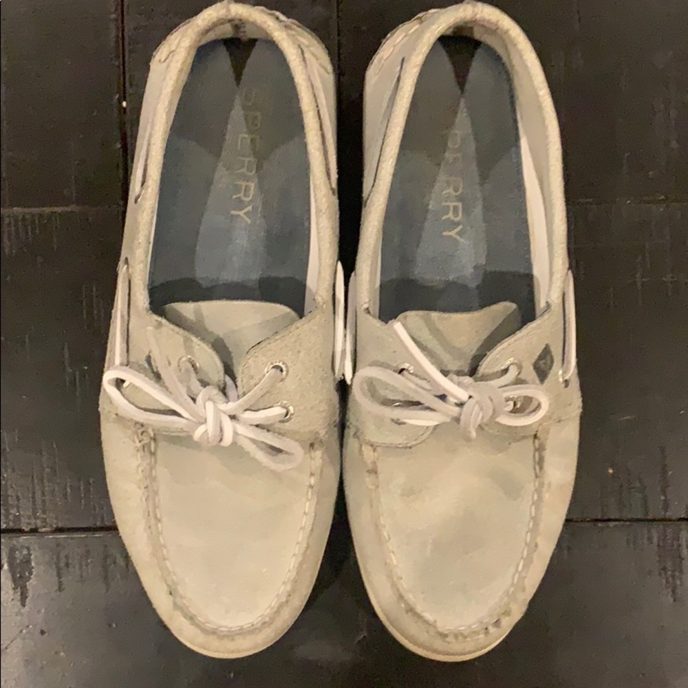 Sperry Top-Sider Gray Boat Shoes